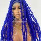 Distressed Butterfly Faux Locs Wig - Tessy