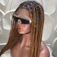 Knotless Braid Wig - Full Lace Ombre - Majida