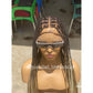 Shade Knotless Wig "Ombre Color" Medium Brown Full Lace