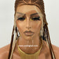 Ready to ship Cornrow Braided wig-Olaoma