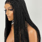 Watermelon Twist Braid - Lace Closure 4x4 - Oluchi
