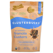 Lil Bucks - Organic Clusterbucks, 6 oz (Pack of 6) - Gluten-Free Superfood