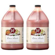 Schlotterbeck & Foss Carne Asada Marinade, 1 Gal (Case of 2) - Authentic Flavor Enhancer