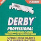 Derby Prof Single Edge Razor Blades Hanging