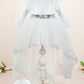 Jaelyn White Baby Dress Set