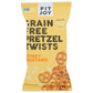 Fitjoy Pretzels, Green French Honey Mustard, 4.5 oz (Case of 12)