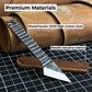 Kiridashi Knife - Razor-Sharp Carbon Steel Blade with Leather Sheath