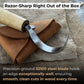 Large Hook Knife for Spoon Carving, ⌀6 cm (2.4 inches)
