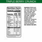 Bear Naked Granola - Triple Berry Crunch, 12 Oz. (Pack of 6)