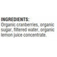 Woodstock Organic Cranberry Sauce, Whole Berry, 14 Oz. Can, Case of 12
