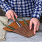 Leather Case for 3 Throwing Knives