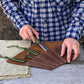 Leather Case for 6 Throwing Knives