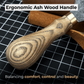 Leather Round (Half Moon) Knife, 10.5 cm (4.1 inches)