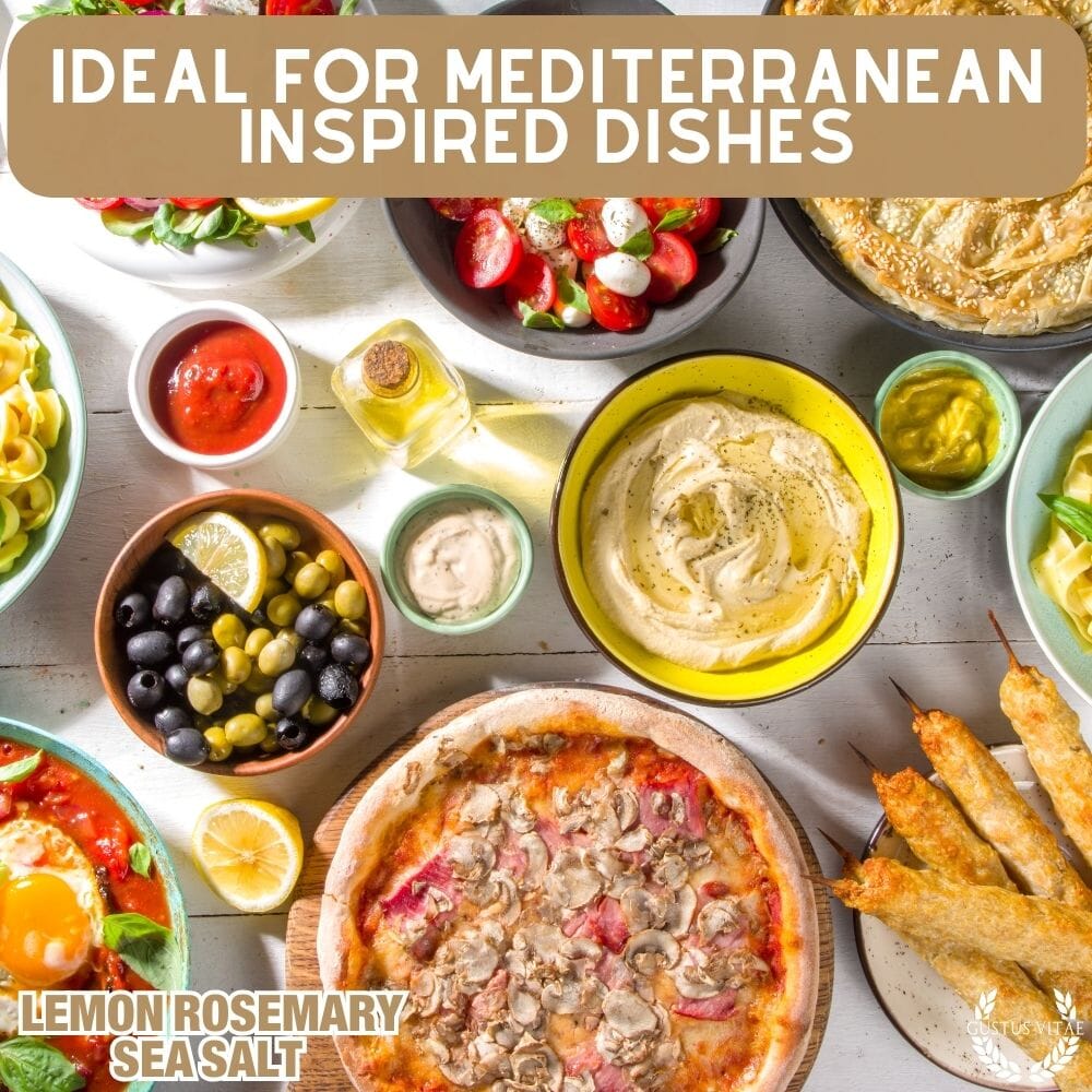 Lemon Rosemary Sea Salt