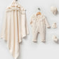 Lily Cream Newborn Knitwear Coming Home Set (5 pcs)