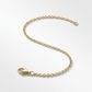 14k Yellow Gold Round Cable Link Chain 0.7mm