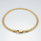 10k Yellow Gold Mariner Link Anklet 1.7mm