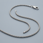 14k White Gold Milano Chain 1.1mm