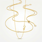 14k Yellow Gold Adjustable Box Chain 0.6mm