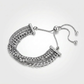 Adjustable Multi Chain Bracelet in Sterling Silver