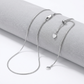 Sterling Silver 0.8mm Adjustable Snake Chain
