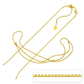 Sterling Silver Yellow Finish 1.4mm Adjustable Box Chain