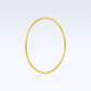 Endless Hoop Style Earring in 14K Yellow Gold