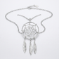 Sterling Silver 17 inch Necklace with Dream Catcher Pendant