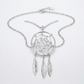 Sterling Silver 17 inch Necklace with Dream Catcher Pendant