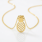 14K Yellow Gold Pineapple Necklace