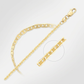 14k Yellow Gold Mariner Link Anklet 1.7mm