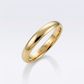 14k Yellow Gold 3mm Comfort Fit Wedding Band