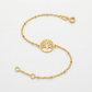 14K Yellow Gold Tree of Life Bracelet