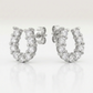 Lucky Horseshoe Earring Set