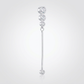 Avera 1.2Ct Graduated Plated Drop Cubic Zirconia Earrings