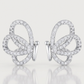 Avera .45 Ct Cubic Zirconia Butterfly Stud Earrings
