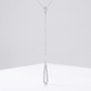 Avera Chrisette 0.4ct Cubic Zirconia Classic Drop Lariat Necklace