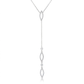 Avera Carmela 0.6ct Cubic Zirconia Classic Drop Lariat Necklace
