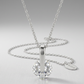 Avera Classic Solitaire Cubic Zirconia Pendant Necklace