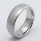Avera Contemporary Matte Silver Wedding Band