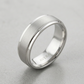 Avera Classic Matte 6 MM Wedding Band in Silver