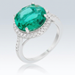 Avera Emie 7.3ct Cubic Zirconia Classic Statement Ring