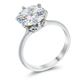 Avera 3.5 Carat Cubic Zirconia Classic Solitaire Ring