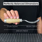 Long Bent (Curved) Gouge, 10 - 45 mm (0.4 - 1.8 inches)