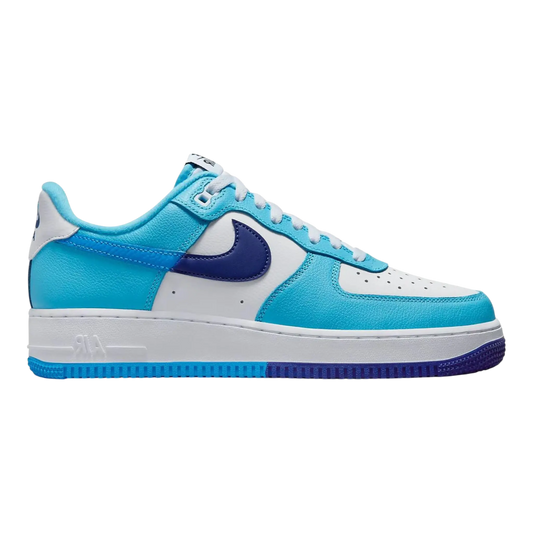 Nike Air Force 1 '07 LV8 Men Sneakers White Deep Royal Blue Baltic Blue