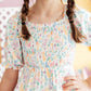 Hoppy Easter Smocked Ruffle Dress
