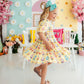 Easter Picnic Smocked Ruffle Dress