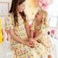 Easter Picnic Smocked Ruffle Dress
