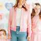 Grown Up Bubblegum Pink Sequin Jacket