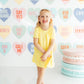Yellow T-Shirt Dress